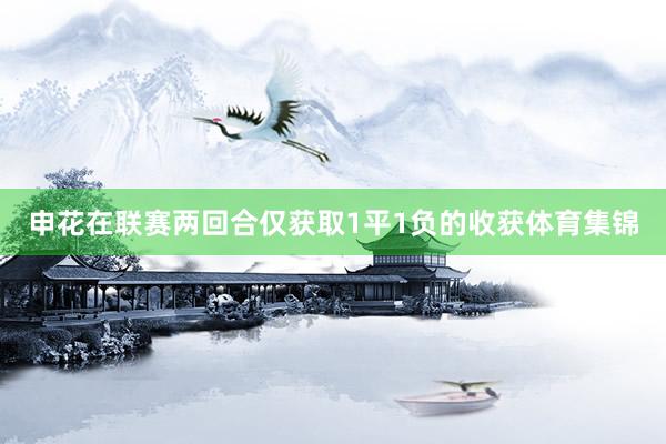 申花在联赛两回合仅获取1平1负的收获体育集锦