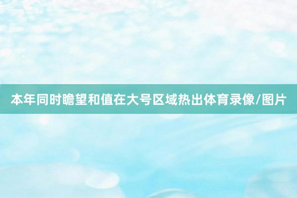 本年同时瞻望和值在大号区域热出体育录像/图片
